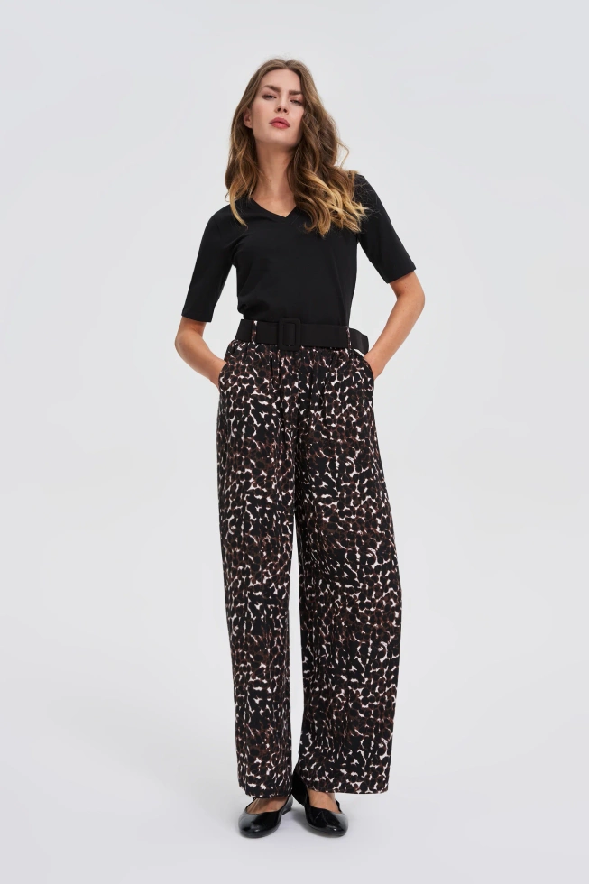 Bawełniana bluzka czarna