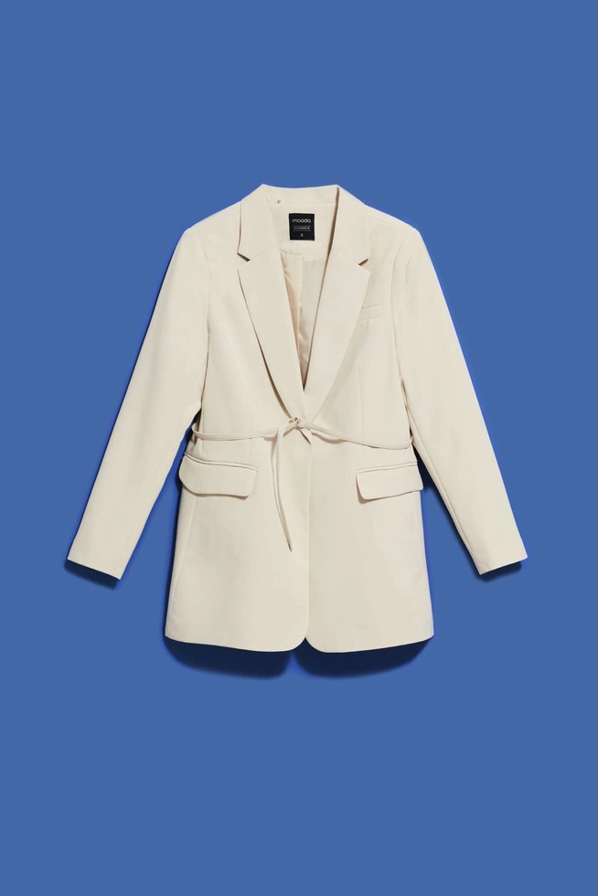 Marynarka damska piaskowa