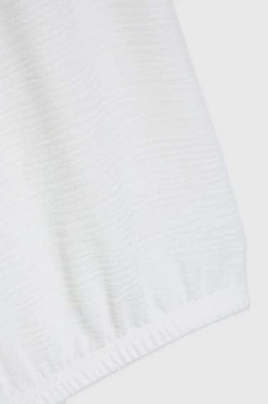 Koszula z krótkimi rękawami biała 