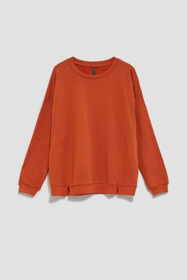 Prosta bluza brązowa