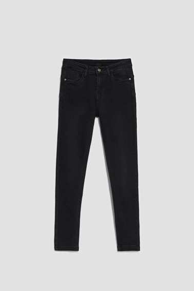 Bawełniane jeansy push up