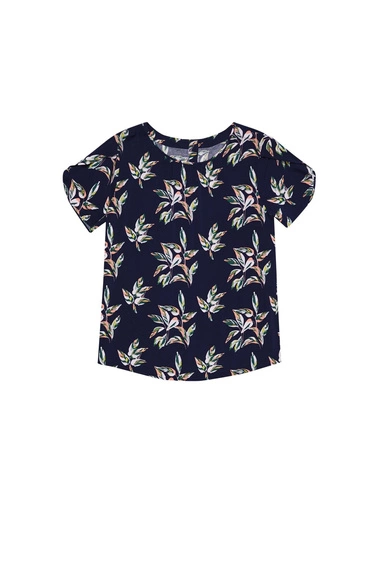 Bluzka z wiskozy z nadrukiem