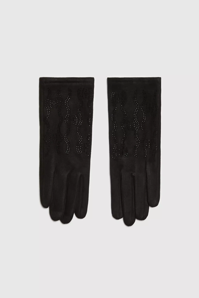 Rękawiczki z cyrkoniami