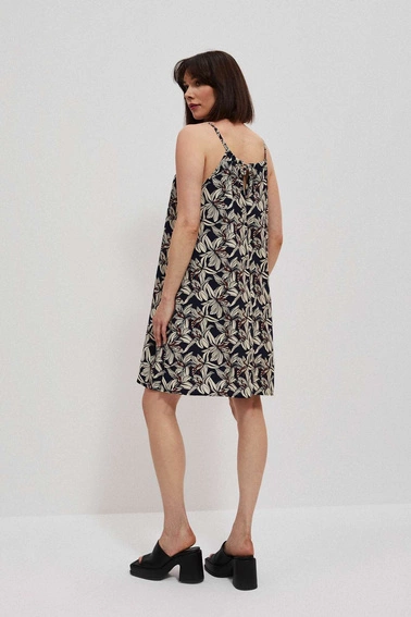 Sukienka z wiskozy w kwiaty