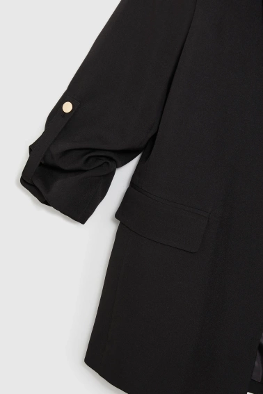 Marynarka z rękawami 3/4 czarna