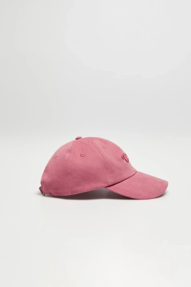 Czapka z daszkiem różowa