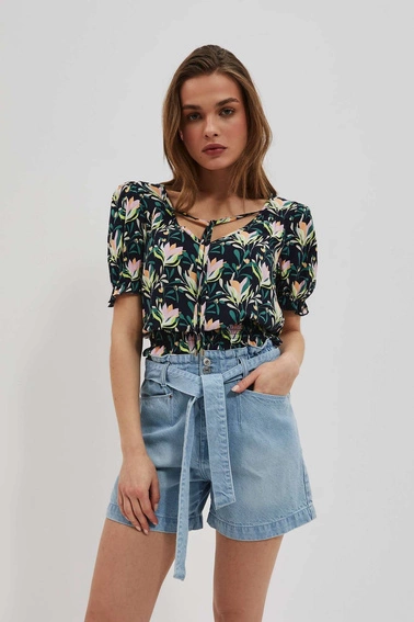 Koszula z kwiatowym printem 