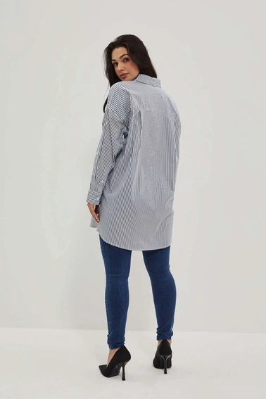Koszula oversize w paski