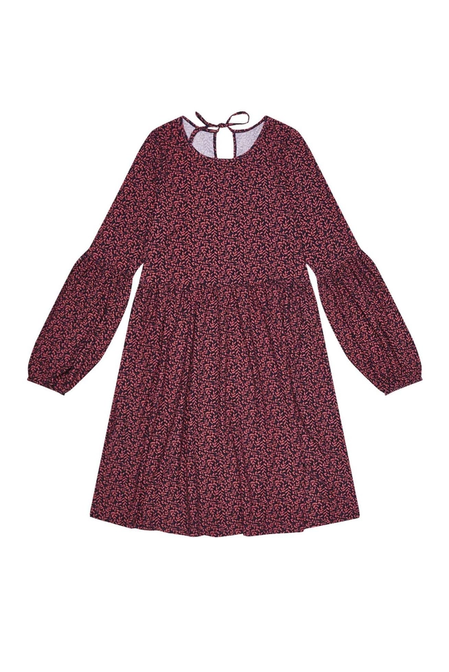 Sukienka w roślinnym printem