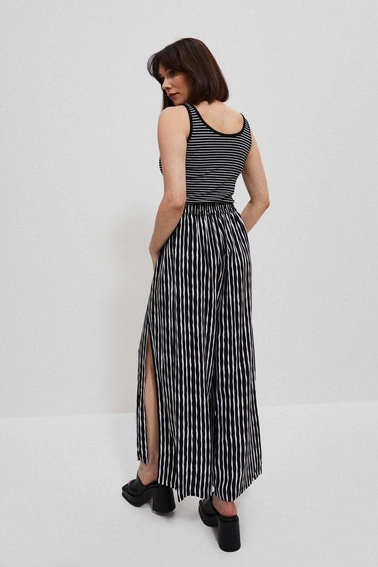 Szerokie spodnie w paski