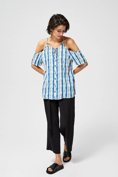 Koszulowa bluzka typu top