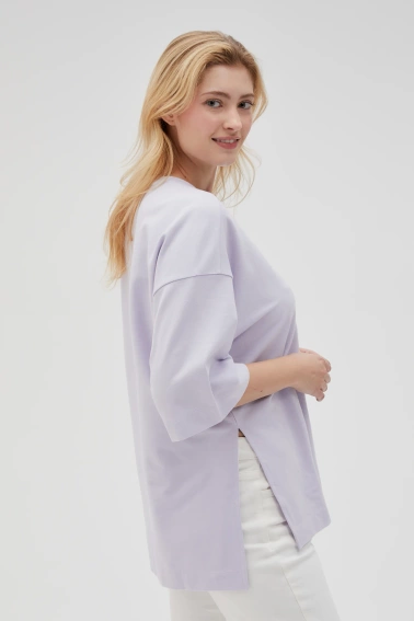 Bluza oversize fioletowa