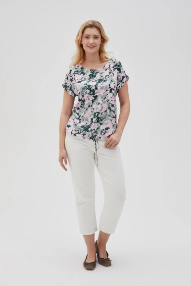 Koszula z wiskozy różowa