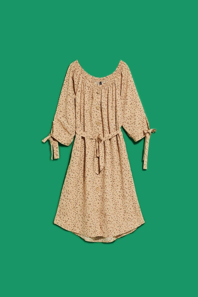 Sukienka z delikatnym nadrukiem