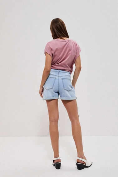 Szorty jeansowe typu bermudy