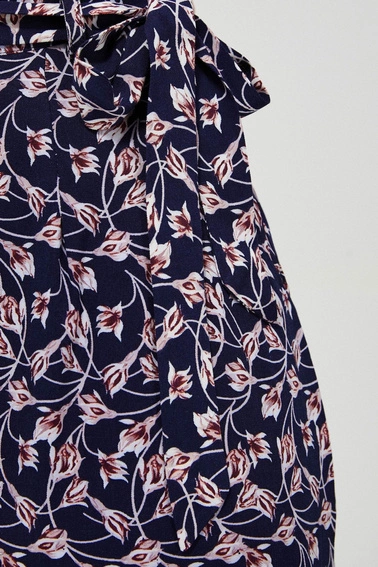 Spódnica z wiskozy z nadrukiem