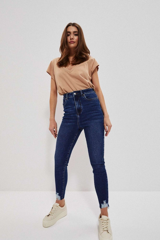 Jeansy extra high waist