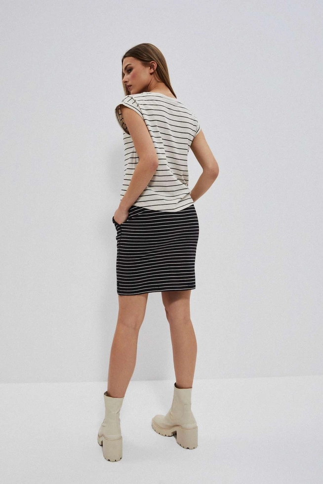 Bawełniana spódniczka w paski