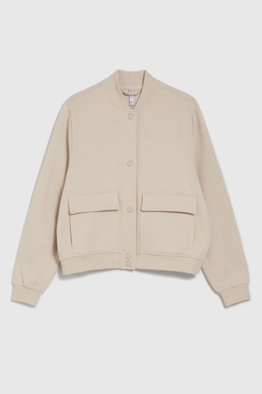 Bluza bomberka beżowa
