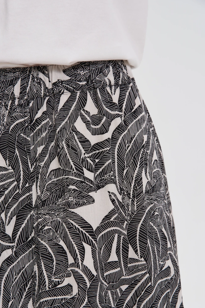 Spódnica z wiskozy czarna