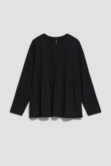 Bawełniana bluzka z falbaną