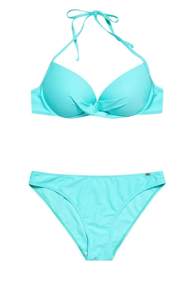 Dół od bikini zielone