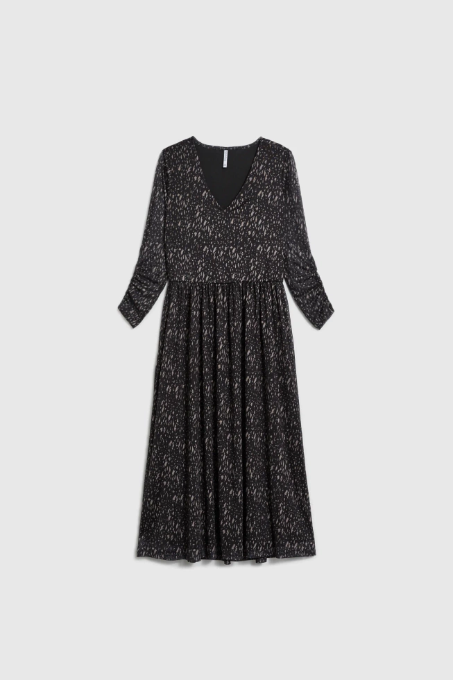 Sukienka midi czarna