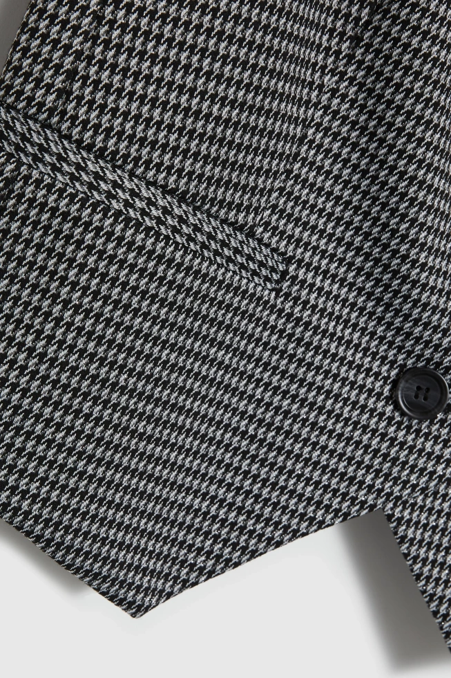 Elegancka kamizelka szara