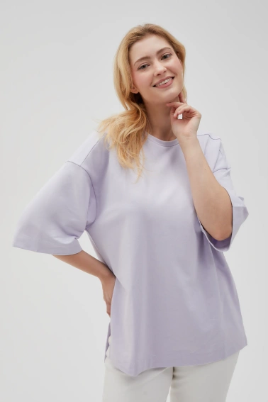 Bluza oversize fioletowa
