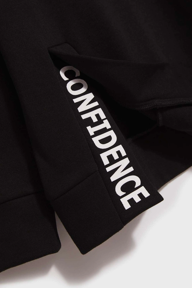 Bluza oversize z napisem