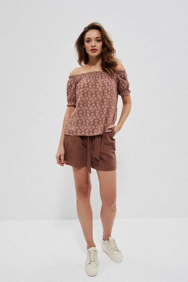 Koszula hiszpanka czekoladowa