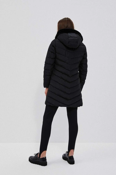 Kurtka z ocieplanym kapturem