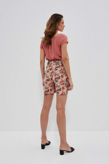 Bawełniane szorty w kwiaty