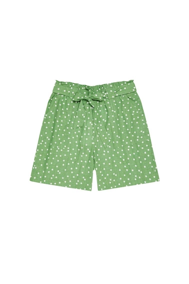 Bawełniane szorty w groszki