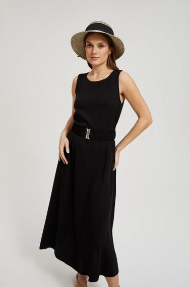 Kapelusz z kokardą czarny