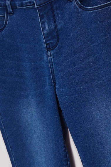 Jeansy skinny push up ciemnoniebieskie