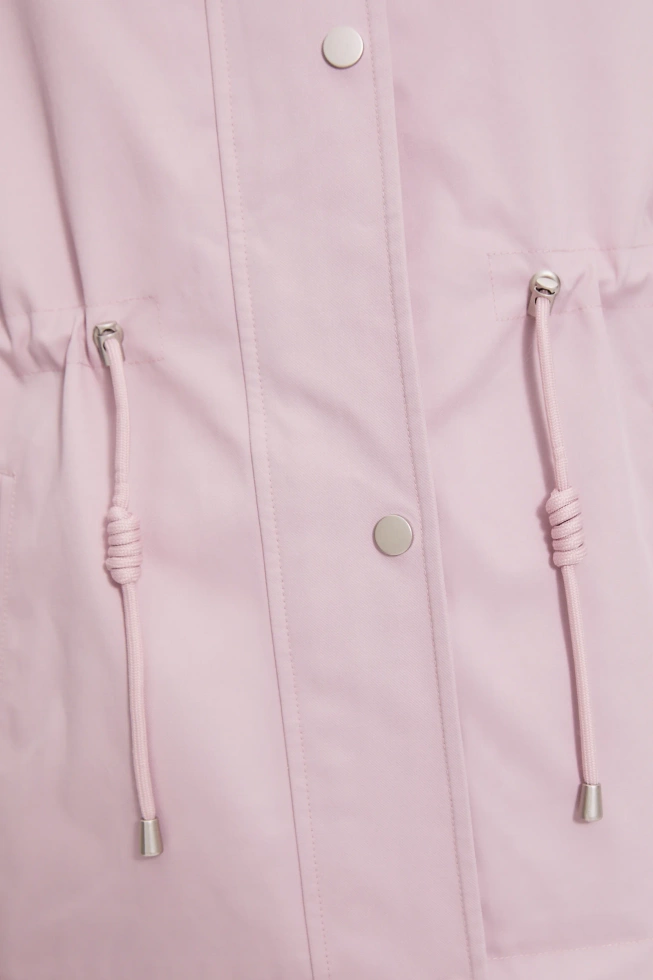 Kurtka z kapturem różowa