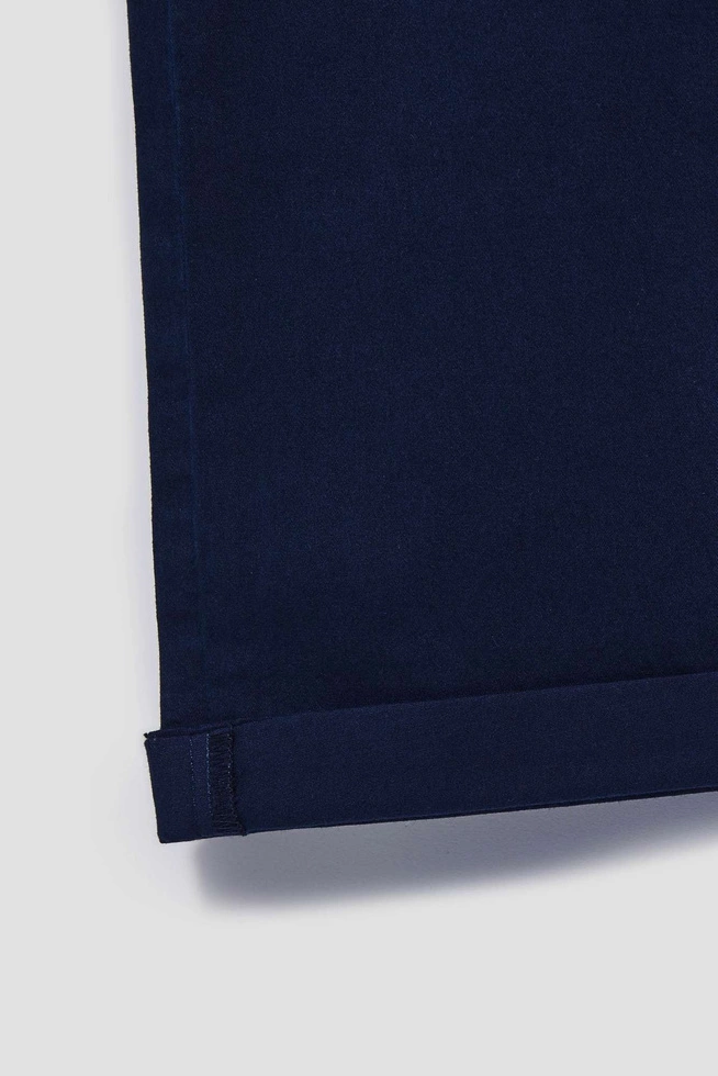 Spodnie typu chinos granatowe