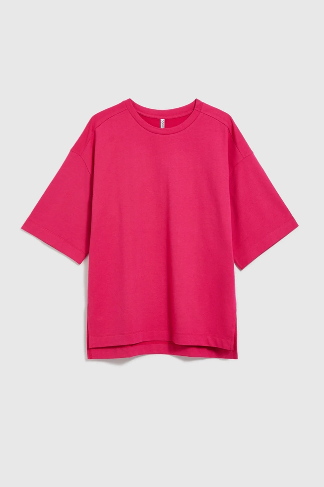 Bluza oversize fuksjowa