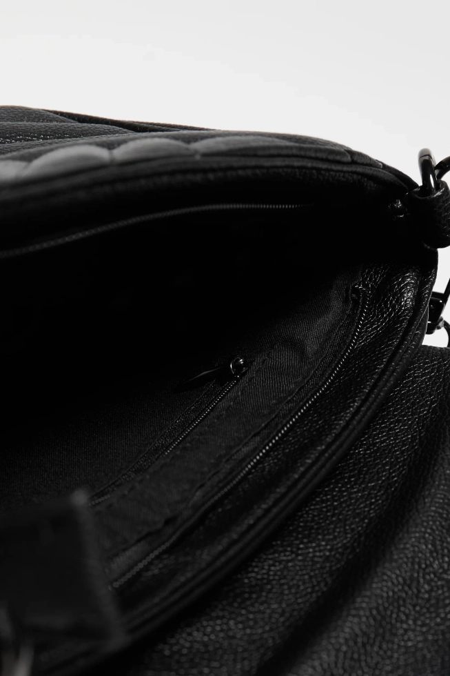 Torebka z podwójnym uchwytem czarna