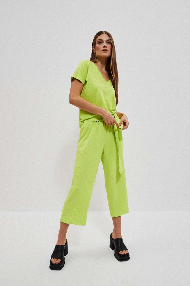 Spodnie z nogawką 7/8