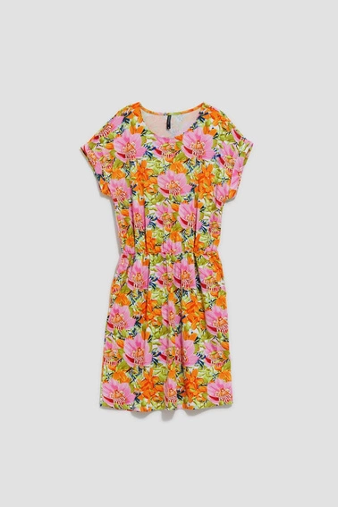 Sukienka z kwiatowym printem