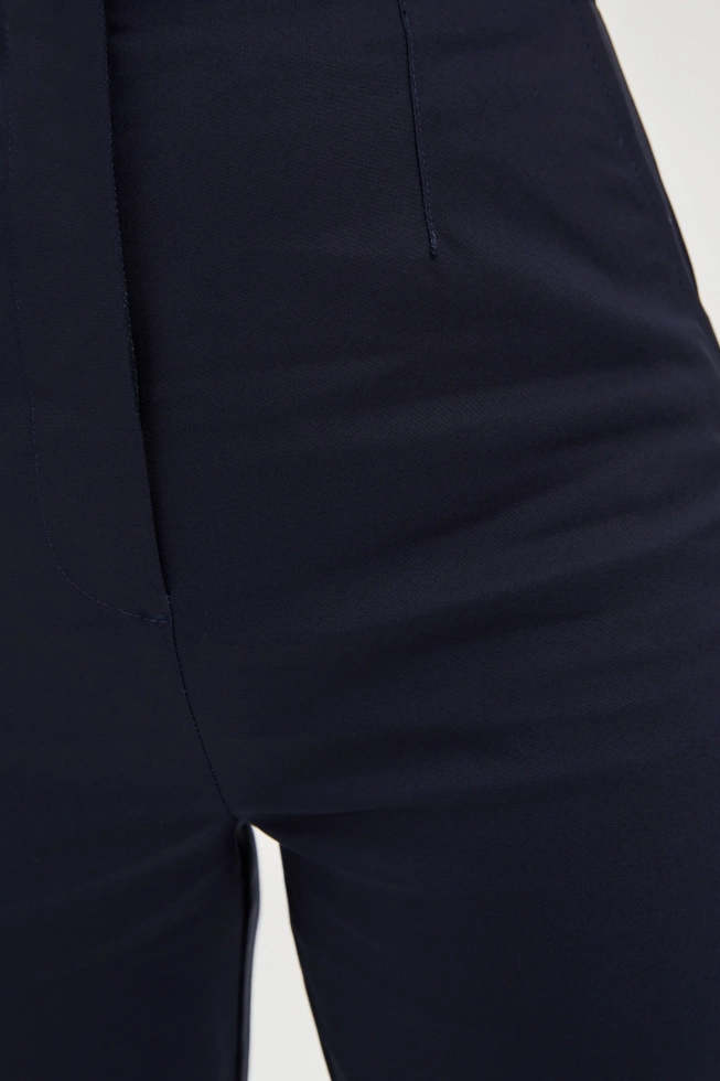 Spodnie rybaczki granatowe