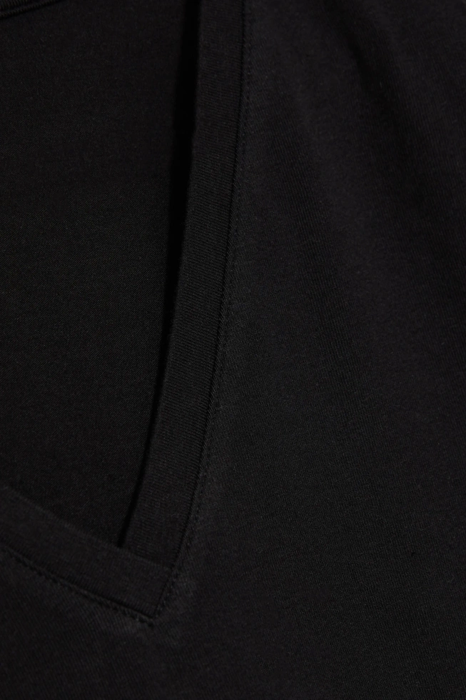 Bawełniana bluzka czarna