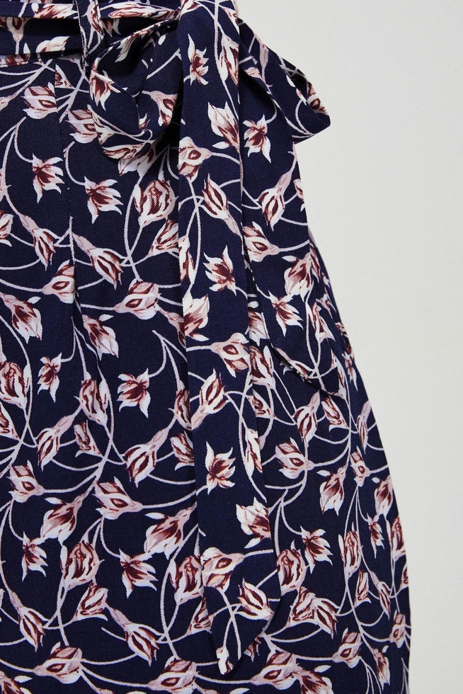 Spódnica z wiskozy z nadrukiem