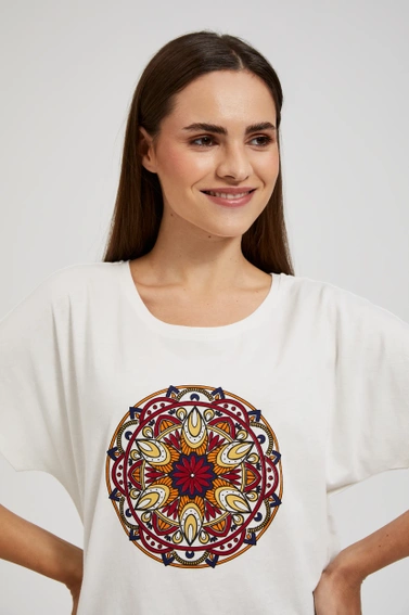 T-shirt z nardukiem biały