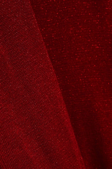 Sweter z metaliczną nitką 