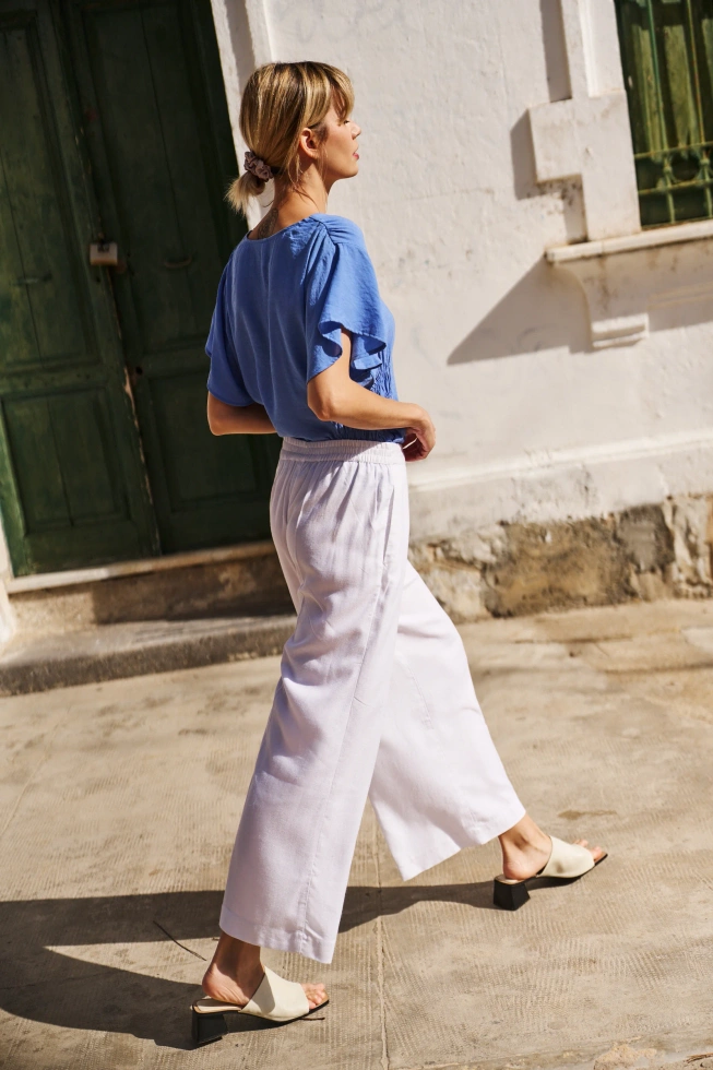 Kuloty z dodatkiem lnu białe