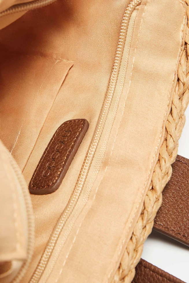 Pleciona torebka na ramię