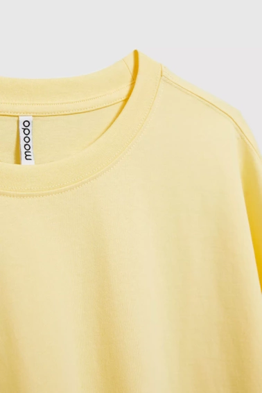 Bluzka oversize żółta